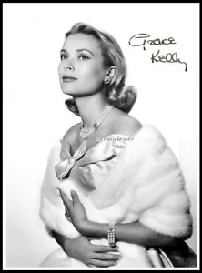 Grace Kelly, Autographed, Cotton Canvas Image. Limited Edition (GK-2) - Picture 1 of 1
