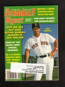 John Valentin Boston Red Sox 1995 Baseball Digest - Bild 1 von 1