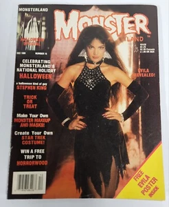 MONSTERLAND magazine #15, Brinke Stevens EVILA, Stephen King 1986 - Picture 1 of 5
