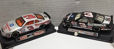 Vintage Hasbro 1995 1:43 Dale Earnhardt  3 Car And 1999 Car. No Box - Image 1 of 4