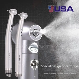 NSK Style Dental Fiber Optic Handpiece LED E-generator High Speed Handpiece 2/4H - Picture 1 of 42