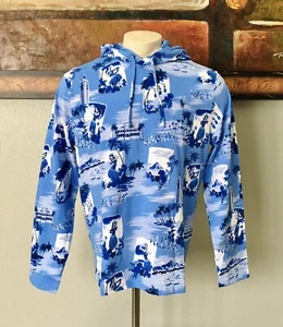 New* Polo Ralph Lauren Men's Hawaiian T-Shirt Hoodie Sz L Pullover Hooded Aloha. - Picture 1 of 12