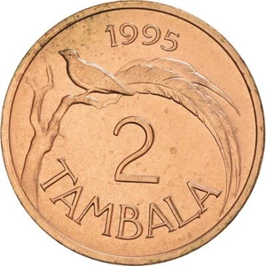 Malawi 2 Tambala Coin | Paradise Whydah Bird | 1995 - Picture 1 of 4