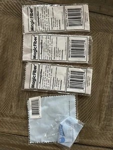 Lot of 5x Lens Cleaning Microfiber Cloths Optics computer screens 7" x 6" - Picture 1 of 4