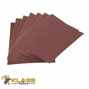 100 Körnung A/O Granat Schleifpapier 9 x 11 in Blatt Sets/Packung - Bild 1 von 1