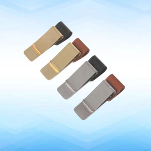Set 4 clip portapenne in metallo per diario notebook elegante loop - Foto 1 di 11