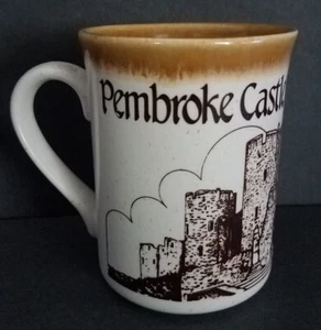 Vintage Pembroke Castle Coffee Cup Mug Made in Britain - Picture 1 of 7