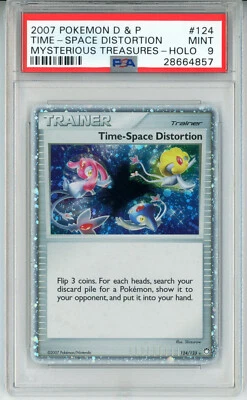 POKEMON MYSTERIOUS TREASURES TIME SPACE DISTORTION 124 ULTRA PSA 9 MINT 28664857 - Image 1 of 2