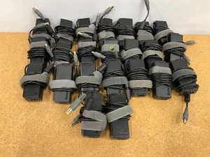Lot of 23 Genuine Lenovo Yellow Circle Tip 65W AC Power Adapters No Wall Cords - Picture 1 of 3