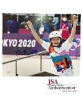 Momiji Nishiya Signed 2020 Tokyo Olympic Gold Skateboarding 8x10 Photo ~ JSA COA