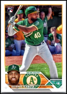 Actualización Topps 2023 #US11 Dermis Garcia - Rookie RC ¡Envío gratuito! - Imagen 1 de 2