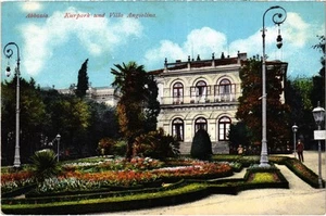 CPA AK Abbazia Kurpark und Villa Angiolina CROATIA (1462423) - Imagen 1 de 2