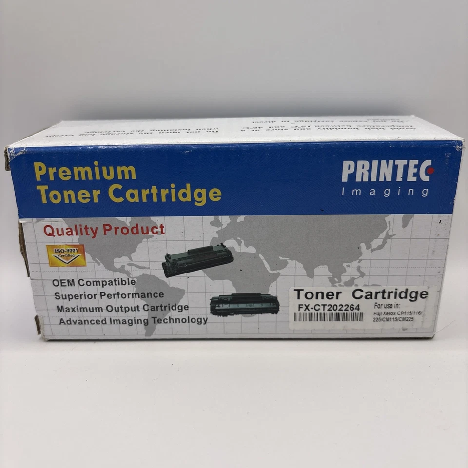 Fuji Xerox OEM Compatible CT202264 Black Toner CP115 CP116 CP225 CM115 CM225 New - Image 1 of 1