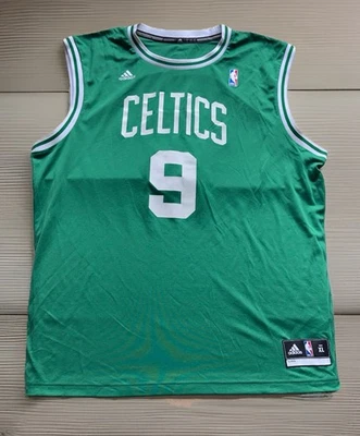 Adidas Boston Celtics Rajon Rondo #9 Green Basketball Jersey Men’s XL NBA NWOT - Image 1 of 4