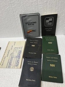 N & W Seaboard System Railroad Safety Operating Rule Books 60’s?-80’s - Picture 1 of 9