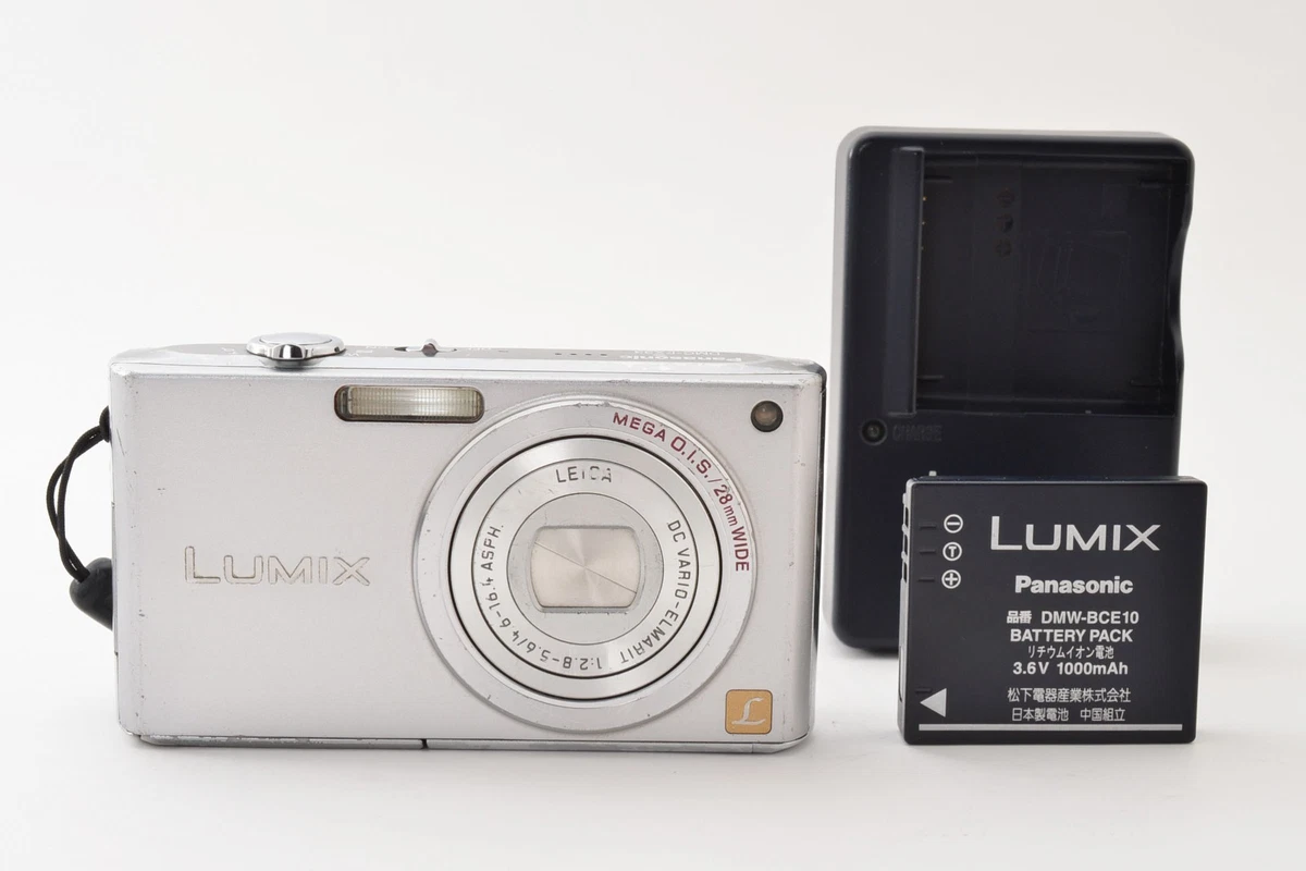 Panasonic Lumix DMC-FX33 デジタルカメラ　ジャンク Panasonic Lumix DMC-FX33 Compact Digital Camera Black Not Working