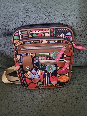 Bolso Bandolera Colorido Y2K Lily Bloom Floral Hippie Boho Foto 1 de 4