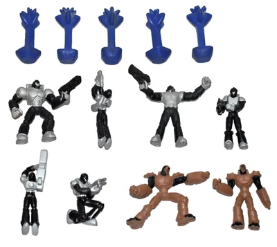 Lote de 13 Trendmasters Rumble Wars Cyber Troopers y trampas de batalla Foto 1 de 4