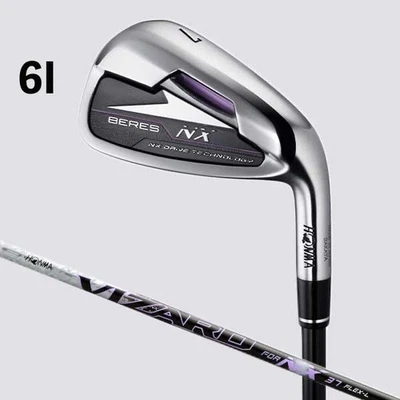 HONMA BERES NX Women's Iron 6I 27 VIZARD NX 37 Ladies Flex Carbon RH - Image 1 of 4