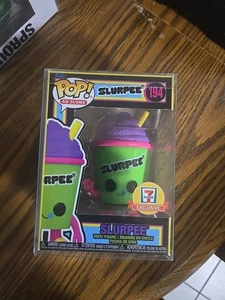 Funko Pop! 7-11 Slurpee Slurpee (coppa verde) (luce nera) - 711 con protezione morbida - Foto 1 di 6