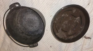 Vintage Iron Mountain No. 8 Gusseisen 1037 Deckel W 8F Dutch Oven evtl. Griswold - Bild 1 von 12