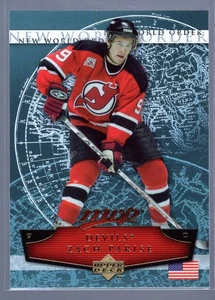 * 2007-08 Upper Deck MVP - New World Order #NW14 - ZACH PARISE - Picture 1 of 2