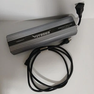 VIVOSUN 1000WATT DIMMABLE BALLAST  With Power Supply Cord Cable - Picture 1 of 7