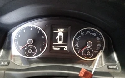 2015-2017 Tiguan OE medidor de velocidade cluster 101K milhas Volkswagen - Imagem 1 de 4
