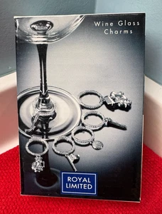 Royal Limited GOLF Wine Glass Charms EUC - Picture 1 of 3