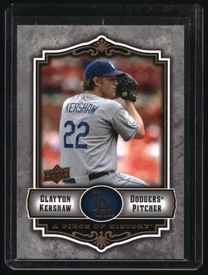 2009 Upper Deck A Piece of History #50 Clayton Kershaw - Image 1 of 2