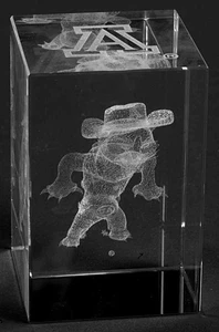 Dynasty Gallery Collegiate Cube Paperweight University Of Arizona - Box 5437849 - Picture 1 of 1