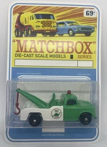 Matchbox Lesney #13 Custom Sinclair Dodge Wreck Truck Blister Pack. - Picture 1 of 6