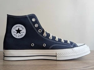 Converse Men's Chuck Taylor All Star Hi Top Navy Blue 164945C Sneakers Size 9.5 - Picture 1 of 18