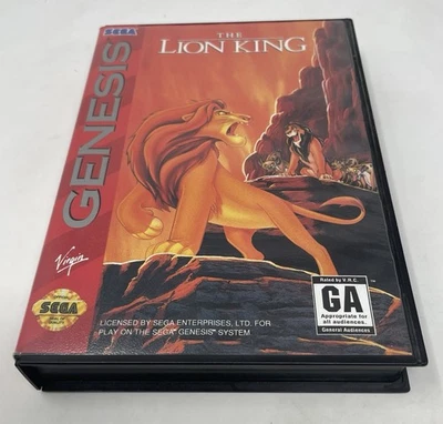 El Rey León (Sega Genesis, 1994) Completo Probado en Caja Original Foto 1 de 4