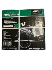METABO HPT MultiVolt 36V 7-1/4-in Cordless Circular Saw Tool Body Only-C3607DAQ4 - Picture 1 of 2