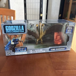 JAKKS Pacific Godzilla King of the Monsters - KING GHIDORAH - 6 Inch -10pc - NEW - Picture 1 of 6