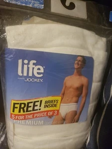 Men's Vintage Life Briefs Size 34 5 Pack - Picture 1 of 3