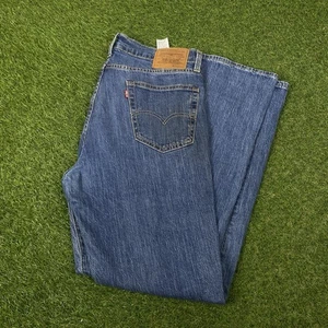 Levi's 511 Men's Slim Fit Straight Jeans 34x32 Blue Denim Size W34 L32 Zip Fly - Picture 1 of 4