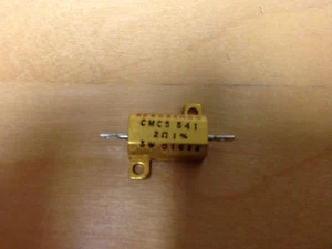 Neu Box mit 9 - Clarostat RE60G2R00 CMC5 2Ohm 1% 5W 01686 Widerstände - kabelgebunden - Bild 1 von 1