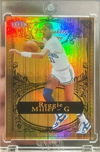 2012-13 Fleer Retro Reggie Miller Playmakers Theater Holo Insert Card #7 SP /100 - Picture 1 of 1