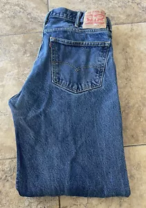 Jeans Levi's 505 uomo 38x34 gamba dritta vestibilità regolare misura 37X33�� - Foto 1 di 11