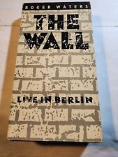 Roger Waters' THE WALL LIVE IN BERLIN, VHS 1990 Hi-Fi Stereo (Pink Floyd) VG B2