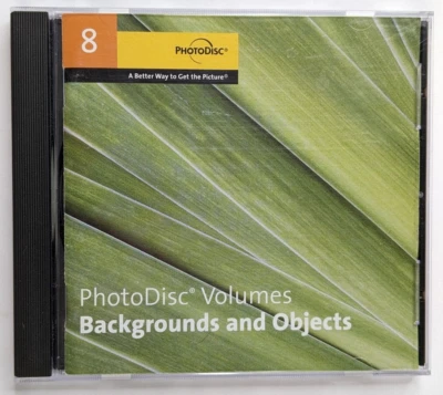 PhotoDisc Volúmenes 8, Fondos y Objetos CD Set Libre de Derechos 336 Foto de Stock Foto 1 de 3