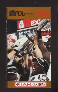 Calendario tascabile Calgary Stampeders 2002 CHQR Molson canadese CFL - Foto 1 di 2