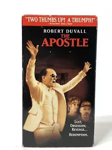 THE APOSTLE starring Robert Duvall Farrah Fawcett VHS, 1999 EXCELLENT MOVIE - Imagen 1 de 8