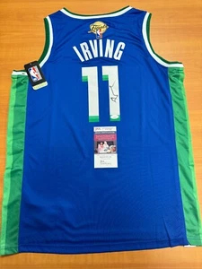 Kyrie Irving Autographed Signed Jersey Dallas Mavericks JSA COA Size Large - Picture 1 of 4