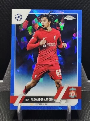 2022-23 Topps Chrome Sapphire UEFA Club Competitions Trent Alexander-Arnold #166 - Image 1 of 2