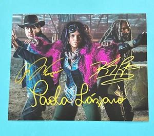 Khary Payton + P.Lazaro + J.McDermitt   Walking Dead  signed, original Autogramm - Bild 1 von 1