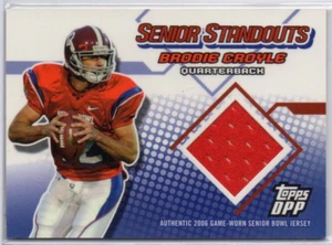 2006 Topps DPP #SS-BC, BRODIE CROYLE Game-Worn Jersey Card, Alabama Crimson Tide - Bild 1 von 2