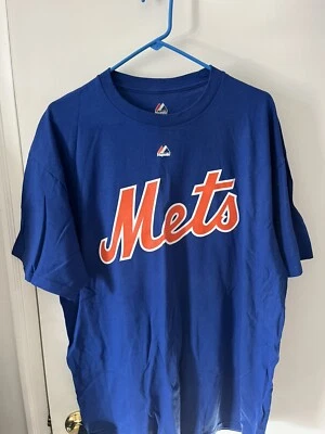 Auténtica camiseta de béisbol de los New York Mets #33 Matt Harvey auténtica MLB Foto 1 de 3